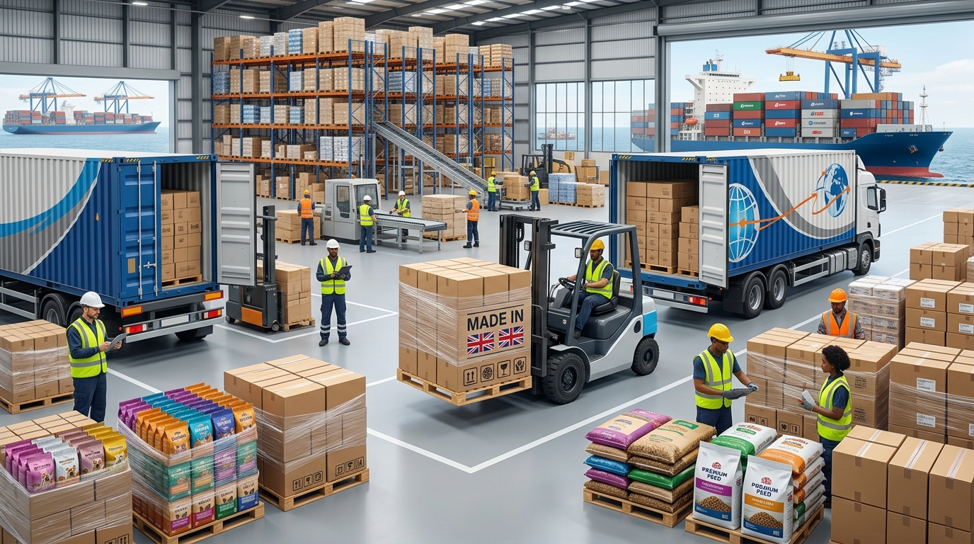 영국 펫푸드 바이어